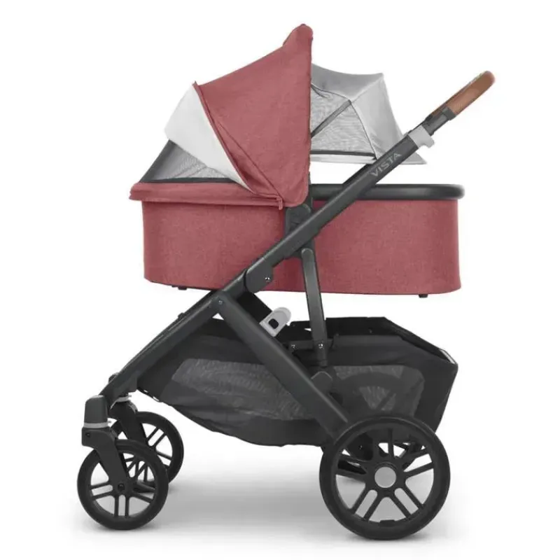 Uppababy Bassinets & Carrycots*- Bassinet, Lucy (Rosewood Mélange/Carbon)