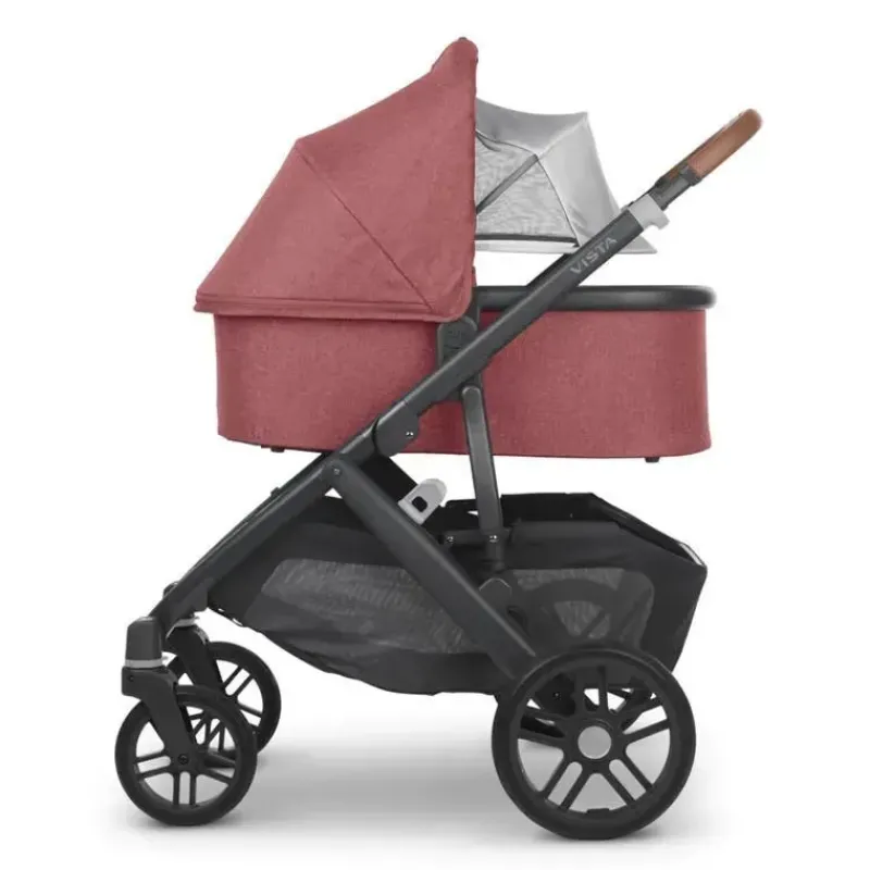 Uppababy Bassinets & Carrycots*- Bassinet, Lucy (Rosewood Mélange/Carbon)