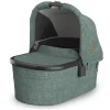 Uppababy Bassinets & Carrycots*- Bassinet V3, Gwen(Green Mélange/Carbon Frame)