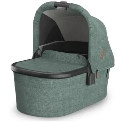 Uppababy Bassinets & Carrycots*- Bassinet V3, Gwen(Green Mélange/Carbon Frame)