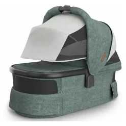 Uppababy Bassinets & Carrycots*- Bassinet V3, Gwen(Green Mélange/Carbon Frame)
