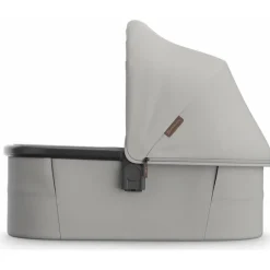 Uppababy Bassinets & Carrycots*- Bassinet V3, Savannah (Pearl Gray Jacquard/Carbon Frame)