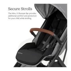 Uppababy Cup Holders, Trays & Belly Bars*- Bumper Bar For Minu V3, Saddle