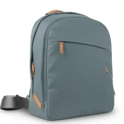 Uppababy Convertible Backpacks*- Changing Backpack, Callum/Dillan (Stone Blue | Sand Leather)