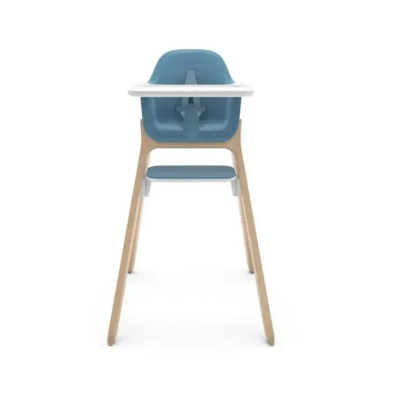 Uppababy High Chair*- Ciro Highchair, Caleb Steel Blue