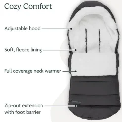 Uppababy Footmuffs & Blankets*- Cozyganoosh, Jake (Charcoal)