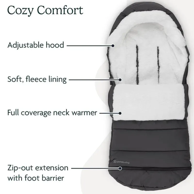 Uppababy Footmuffs & Blankets*- Cozyganoosh, Jake (Charcoal)