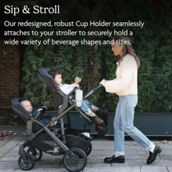 Uppababy Cup Holders, Trays & Belly Bars*- Cup Holder For Vista/Vista V2/Vista V3, Cruz/Cruz V2, Minu/Minu V2/Minu V3, Minu Duo