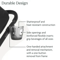 Uppababy Cup Holders, Trays & Belly Bars*- Cup Holder For Vista/Vista V2/Vista V3, Cruz/Cruz V2, Minu/Minu V2/Minu V3, Minu Duo
