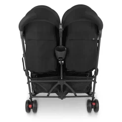 Uppababy Umbrella Strollers*- G-LINK V2 Side by Side Double Stroller, Jake (Charcoal/Carbon)