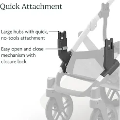 Uppababy Stroller Adapters*- Lower Adapters For Vista And Vista V2
