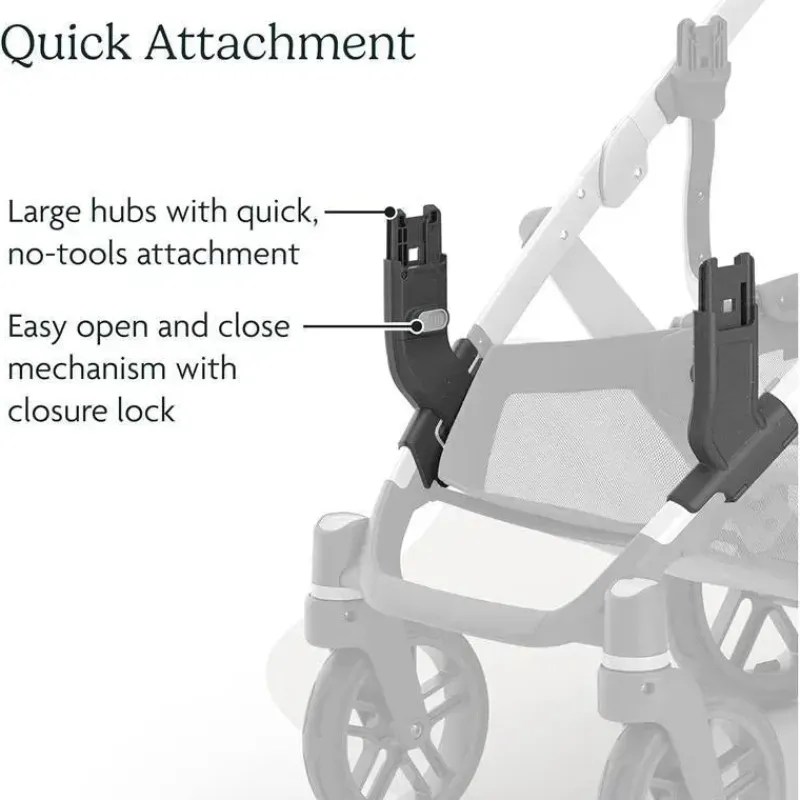 Uppababy Stroller Adapters*- Lower Adapters For Vista And Vista V2