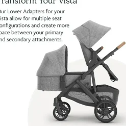 Uppababy Stroller Adapters*- Lower Adapters For Vista And Vista V2