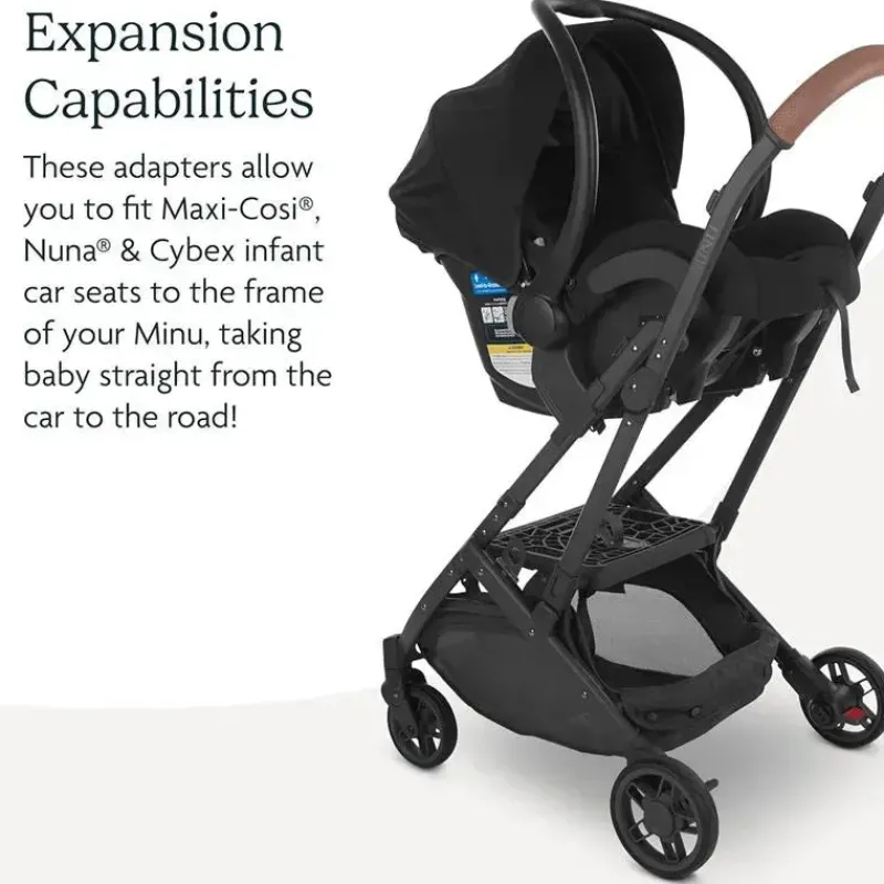 Uppababy Stroller Adapters*- Minu Infant Car Seat Adapter For Maxi-Cosi/Nuna/Cybex