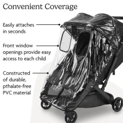 Uppababy Weather Shields & Nets*- Rain Shield For Minu Duo