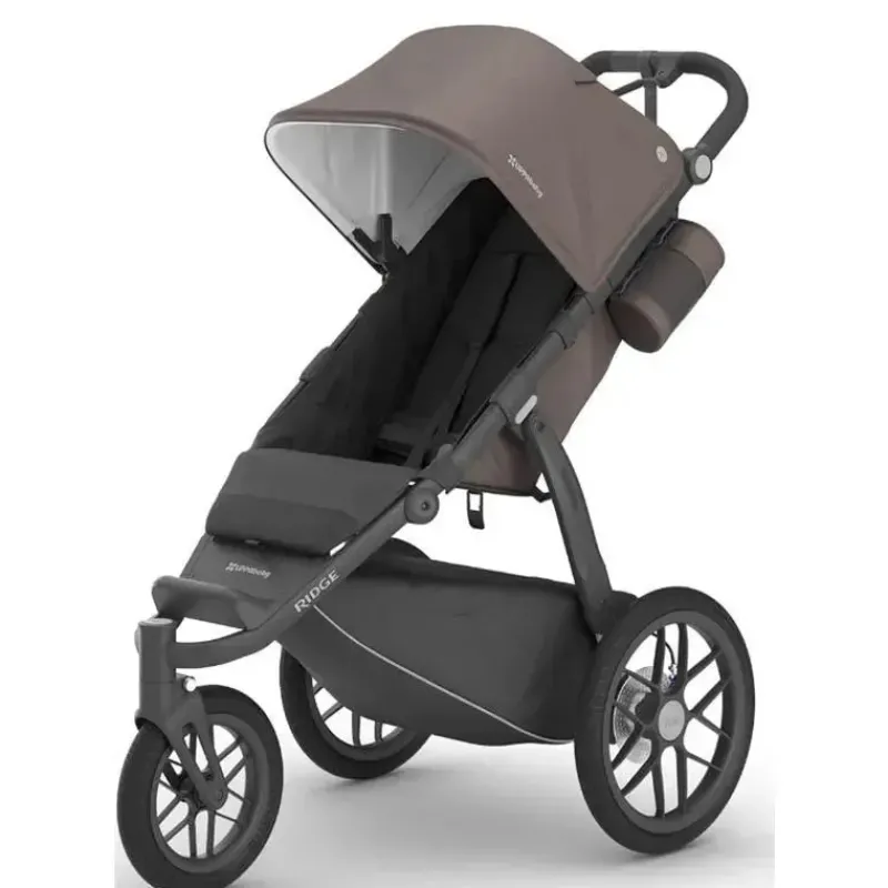 Uppababy Jogging Strollers*- Ridge Jogging Stroller, Theo (Dark Taupe/Carbon Frame)