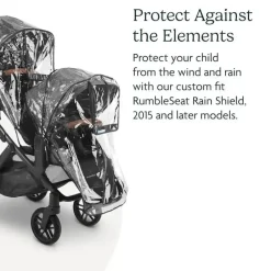Uppababy Weather Shields & Nets*- Vista Rain Shield For Rumbleseat And Rumbleseat V2
