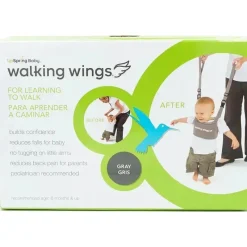 Upspring Harnesses*Baby Walking Wings Learning To Walk Assistant, Gray