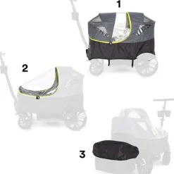 Veer Wagon Stroller Wagons*Veer - All Weather Cover for Veer All-Terrain Cruiser and Cruiser City 2 Seater Models