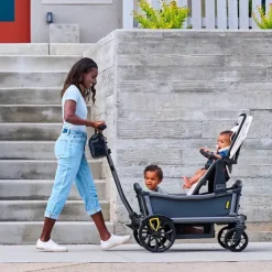 Veer Wagon Stroller Wagons*Veer - Cruiser City (2 Seater) Stroller Wagon, Grey