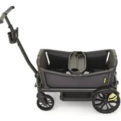 Veer Wagon Stroller Stroller Adapters*Veer - Cruiser XL (4 Seater) Stroller Wagon, Grey