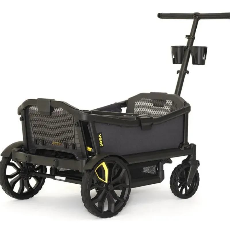 Veer Wagon Stroller Stroller Adapters*Veer - Cruiser XL (4 Seater) Stroller Wagon, Grey