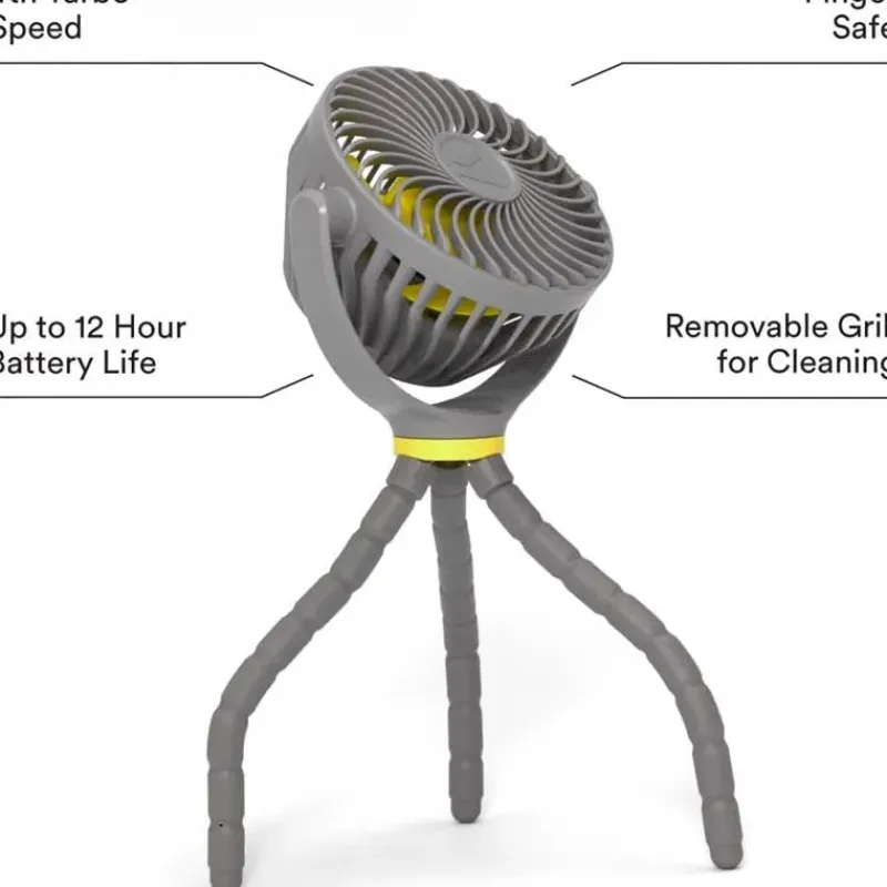 Veer Wagon Stroller Cup Holders, Trays & Belly Bars*Veer - Flex Fan, Portable Baby Stroller Fan