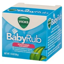 Vicks Cough & Cold*BabyRub Soothing Ointment, 1.76 OZ