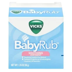 Vicks Cough & Cold*BabyRub Soothing Ointment, 1.76 OZ