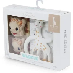 Vulli Rattles & Teethers|Toys For 0-12 Months*- Sophie La Giraffe Waddle Rattle Socks Set