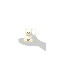 Vulli Rattles & Teethers|Toys For 0-12 Months*Gabin The Bear Rattle, White