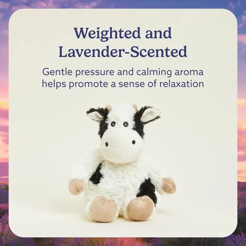 Warmies Pain & Fever Relief*- Black And White Cow