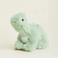 Warmies Wipes & Warmers*- Green Long Neck Dinosaur
