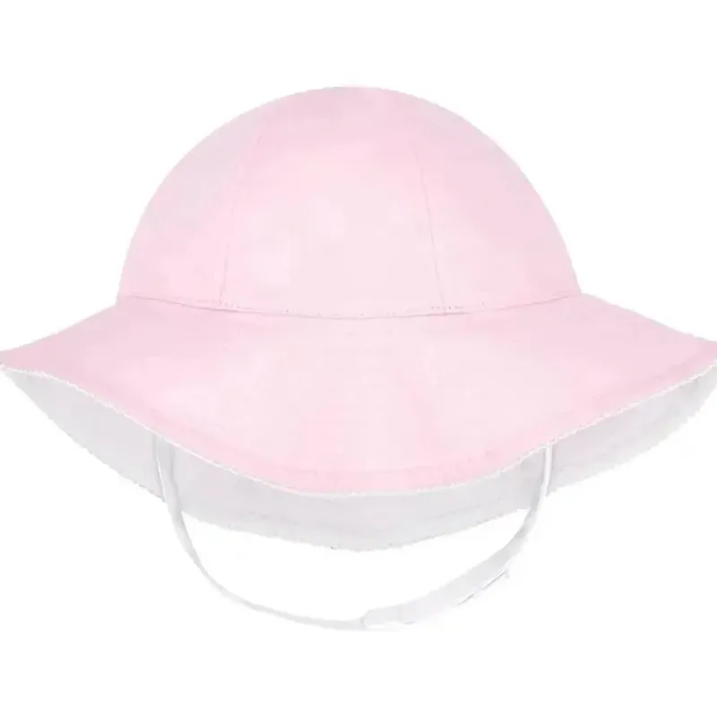 Wee Ones Baby Hats*- Baby Girls' and Boys' Reversible Summer Ready Sun Hats, Pink