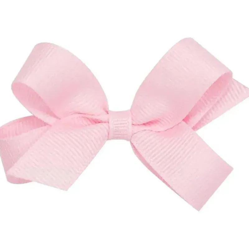 Wee Ones Baby Hair Accessories*- Basic Grosgrain Bow, Light Pink