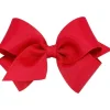 Wee Ones Baby Hair Accessories*- Basic Small Grosgrain Bow, Red