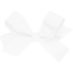 Wee Ones Baby Hair Accessories*- Basic Tiny Grosgrain Bow, White