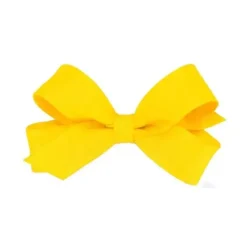 Wee Ones Baby Hair Accessories*- Basic Tiny Grosgrain Bow, Yellow