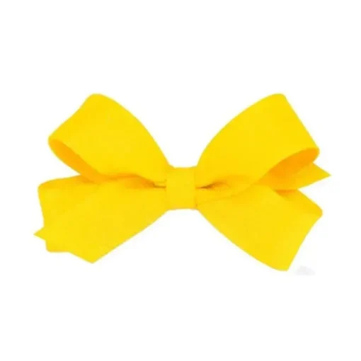 Wee Ones Baby Hair Accessories*- Basic Tiny Grosgrain Bow, Yellow