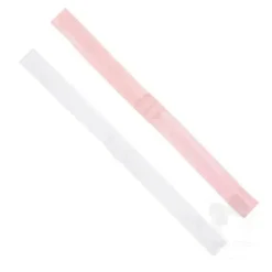 Wee Ones Baby Hair Accessories*- 2Pk Add-A-Bow Elastic Girls Baby Bands, Light Pink