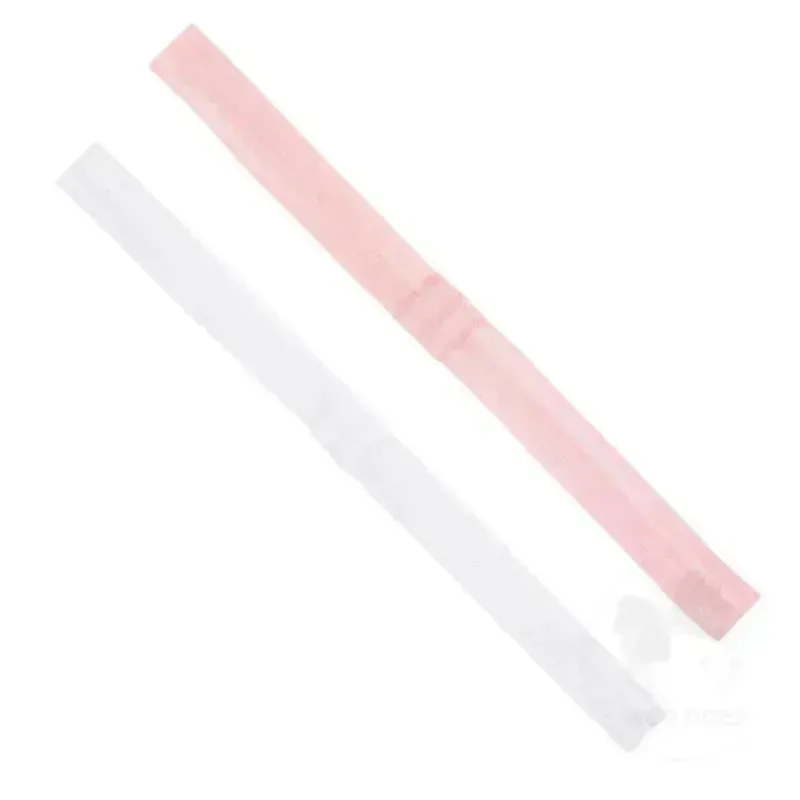 Wee Ones Baby Hair Accessories*- 2Pk Add-A-Bow Elastic Girls Baby Bands, Light Pink