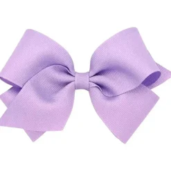 Wee Ones Baby Hair Accessories*- Small Solid Grosgrain Basic Bow, Light Orchid