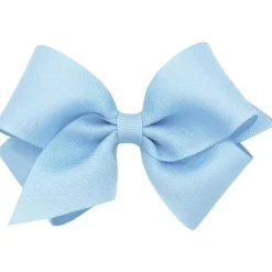 Wee Ones Baby Hair Accessories*- Small Solid Grosgrain Bow, Ligth Blue
