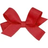 Wee Ones Baby Hair Accessories*- Tiny Classic Grosgrain Hair Bow, Red