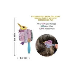PTL USA Grooming*Wet Brush Plush Brush - Unicorn