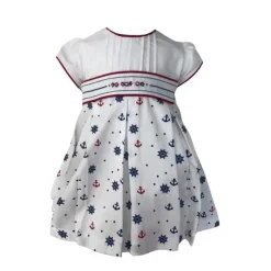 Will Beth Dresses|Baby Dresses & Skirts*Will' Beth - Baby Girl Sailor Dress, 2 Pcs