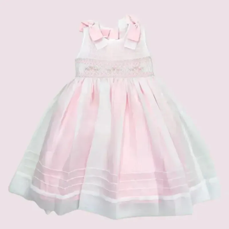 Will Beth Dresses|Baby Dresses & Skirts*Will' Beth - Baby Pink Smocked Dress