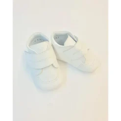 Will Beth Baby Shoes*Will' Beth - Leather Boys Shoes, White