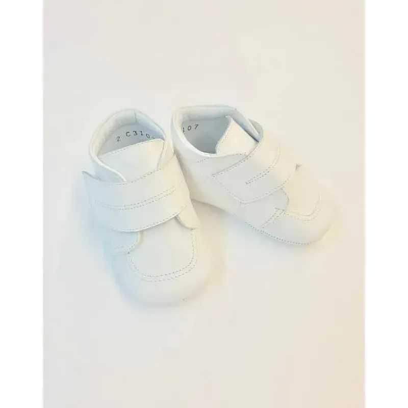 Will Beth Baby Shoes*Will' Beth - Leather Boys Shoes, White
