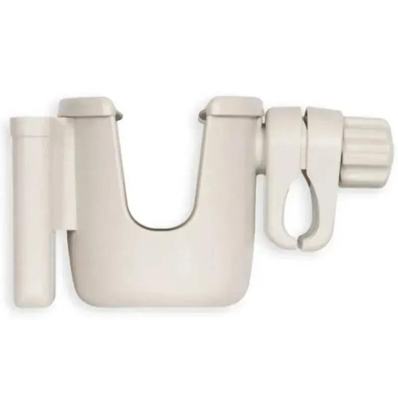 WonderFold Wagon Stroller Cup Holders, Trays & Belly Bars*Wonderfold - 2-In-1 Cup & Phone Holder Beige (Fits All Wagons)